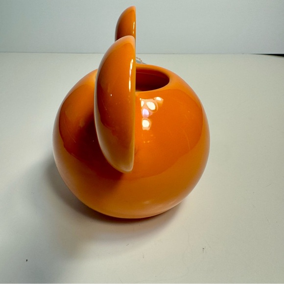 NWT. Disney Parks Mickey Mouse Icon Orange Citronella Ceramic Candle. - Picture 4 of 9